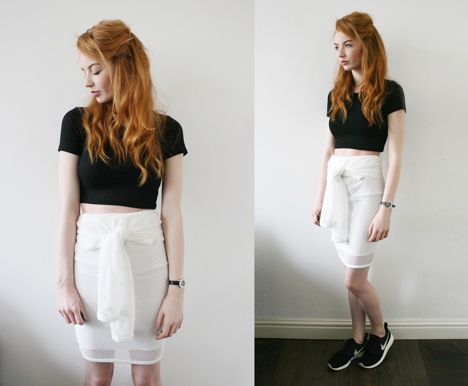 Outfit Of The Day | Mesh Skirt