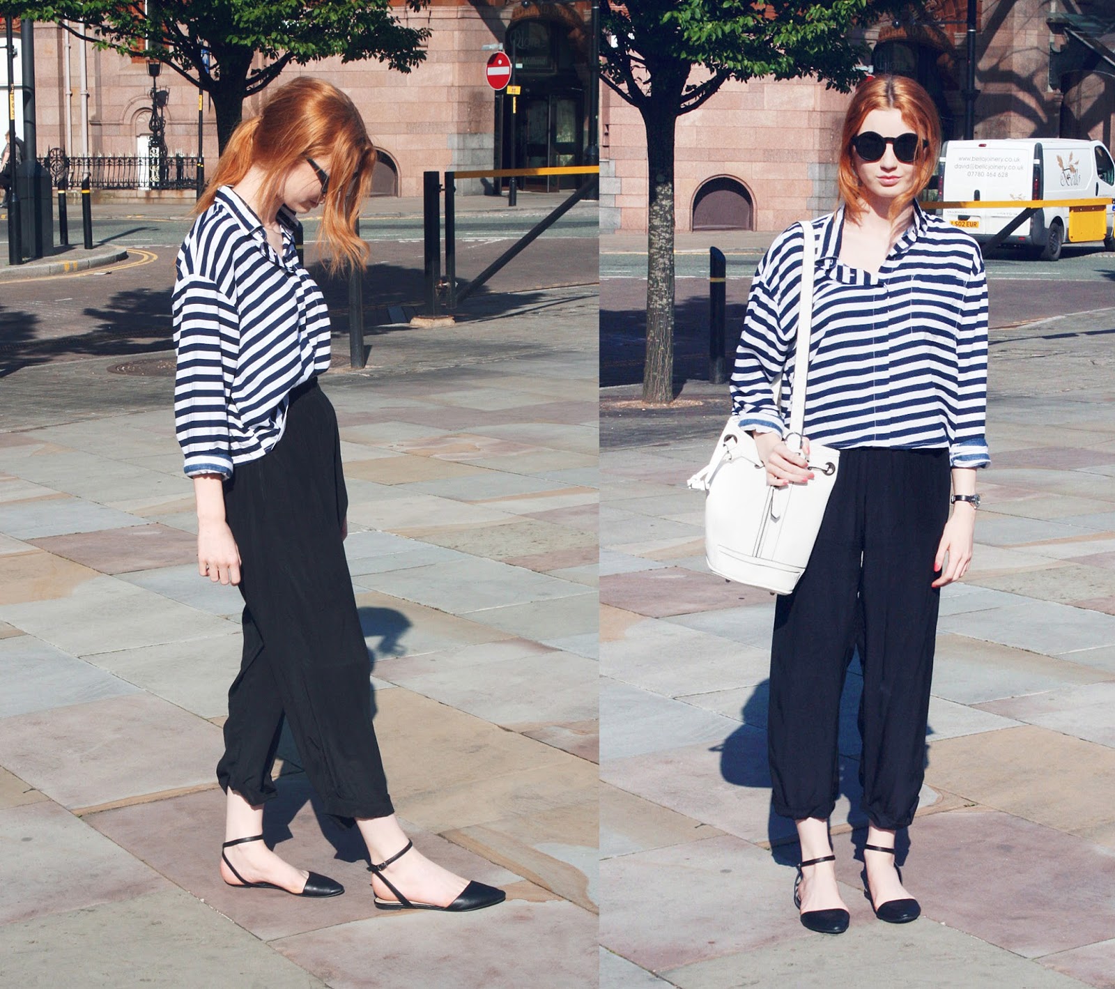 Outfit Of The Day | Slouchy Stripes