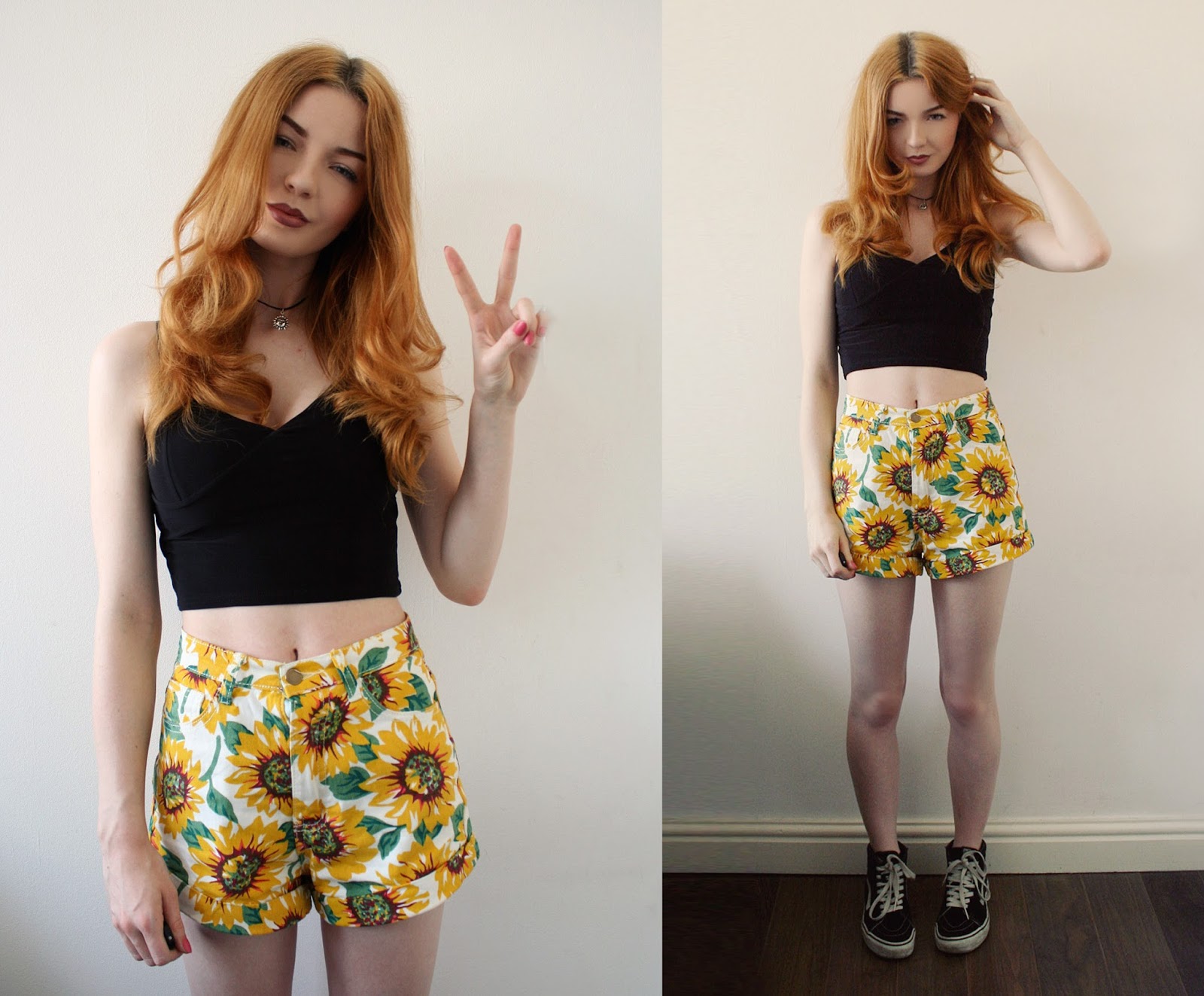 Outfit Of The Day | Sunflower Shorts