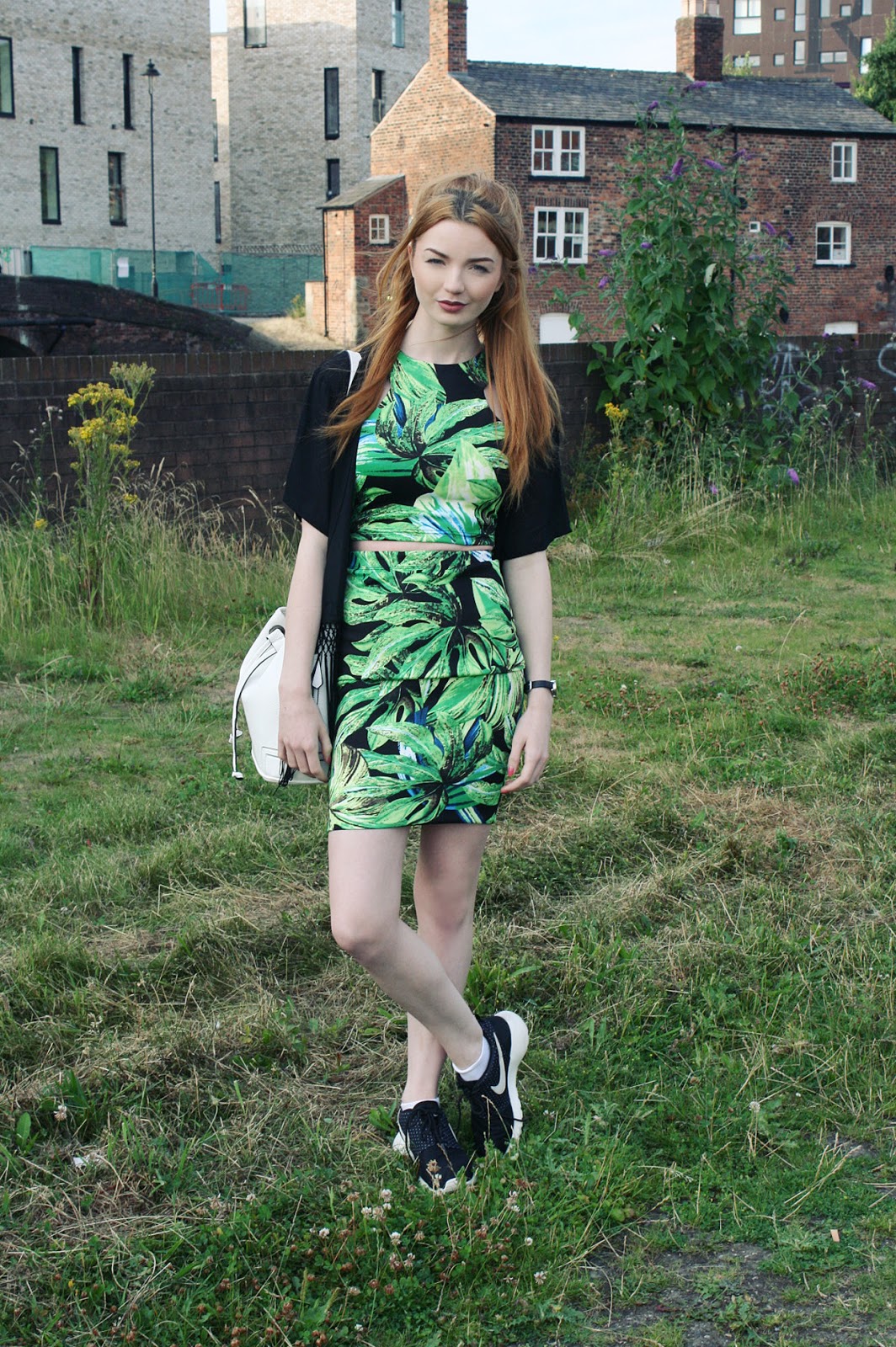 Outfit Of The Day | Leaf Print Co-ord