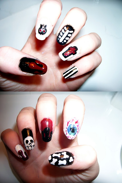 Halloween nails!