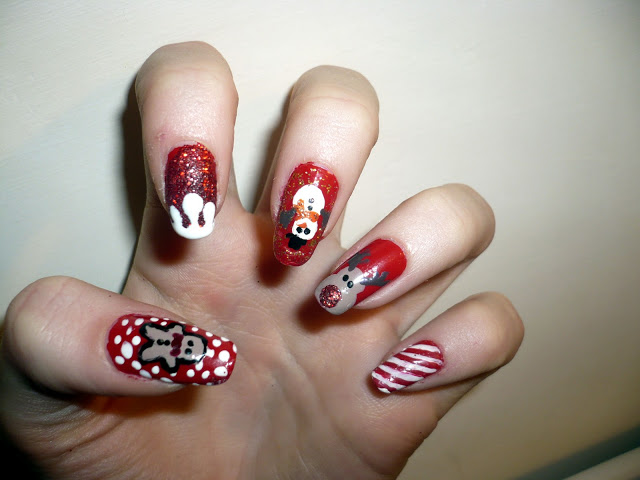 Christmas nail art!