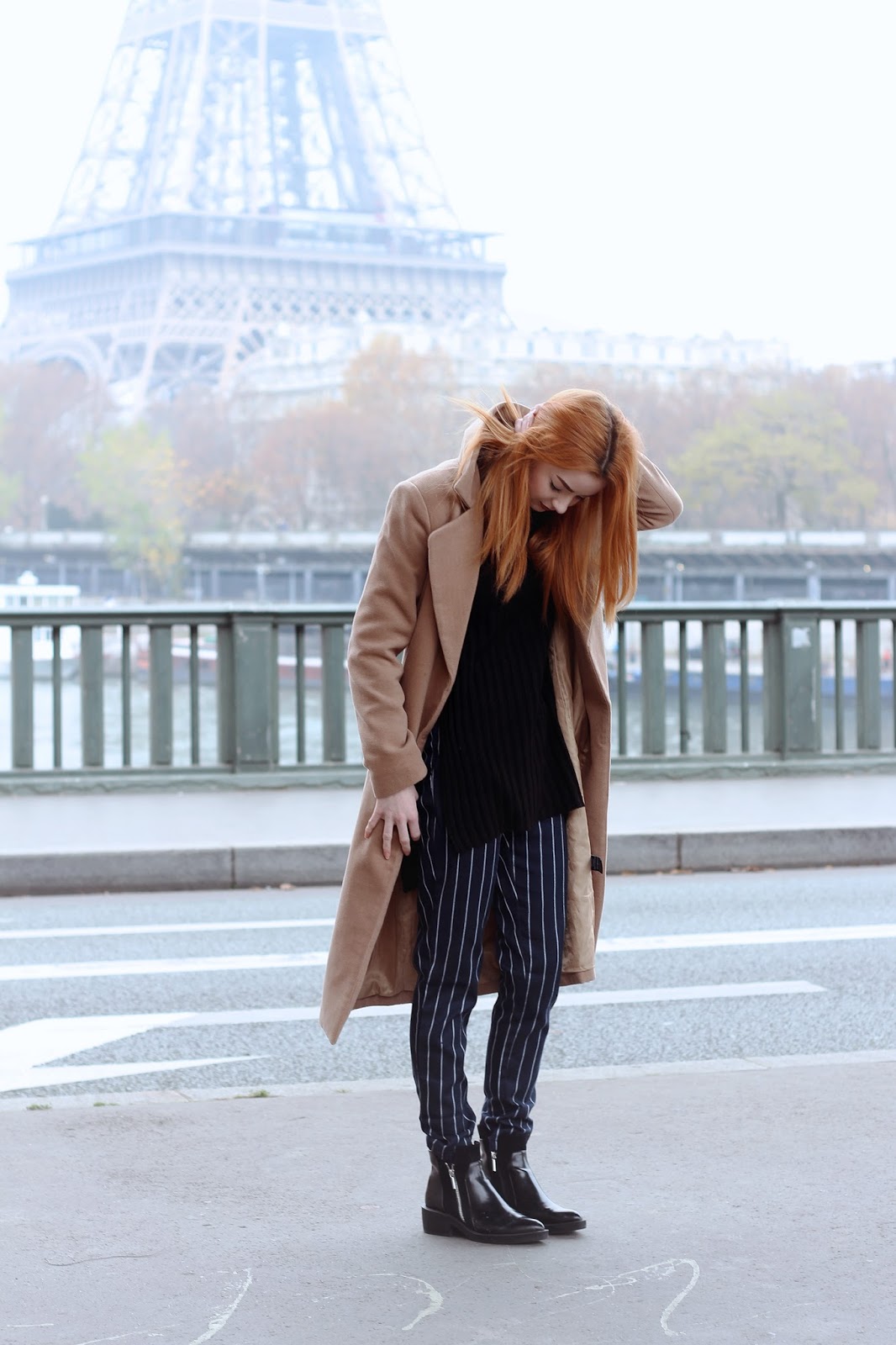 Pinstripe Trousers – A Weekend In Paris