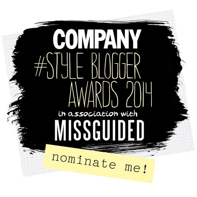 Company Style Blog Awards – Nominate Me!