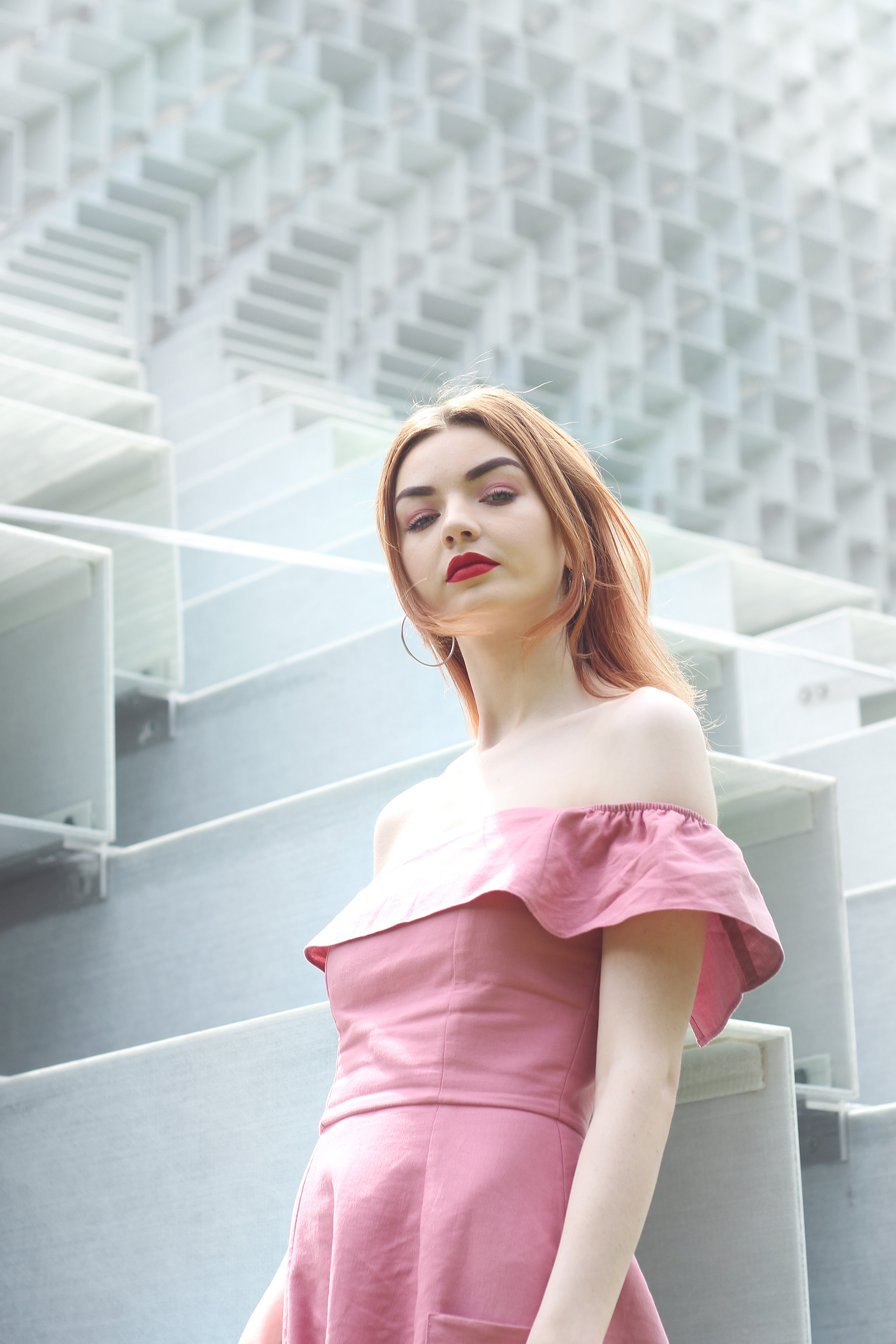 pink-bardot-dress