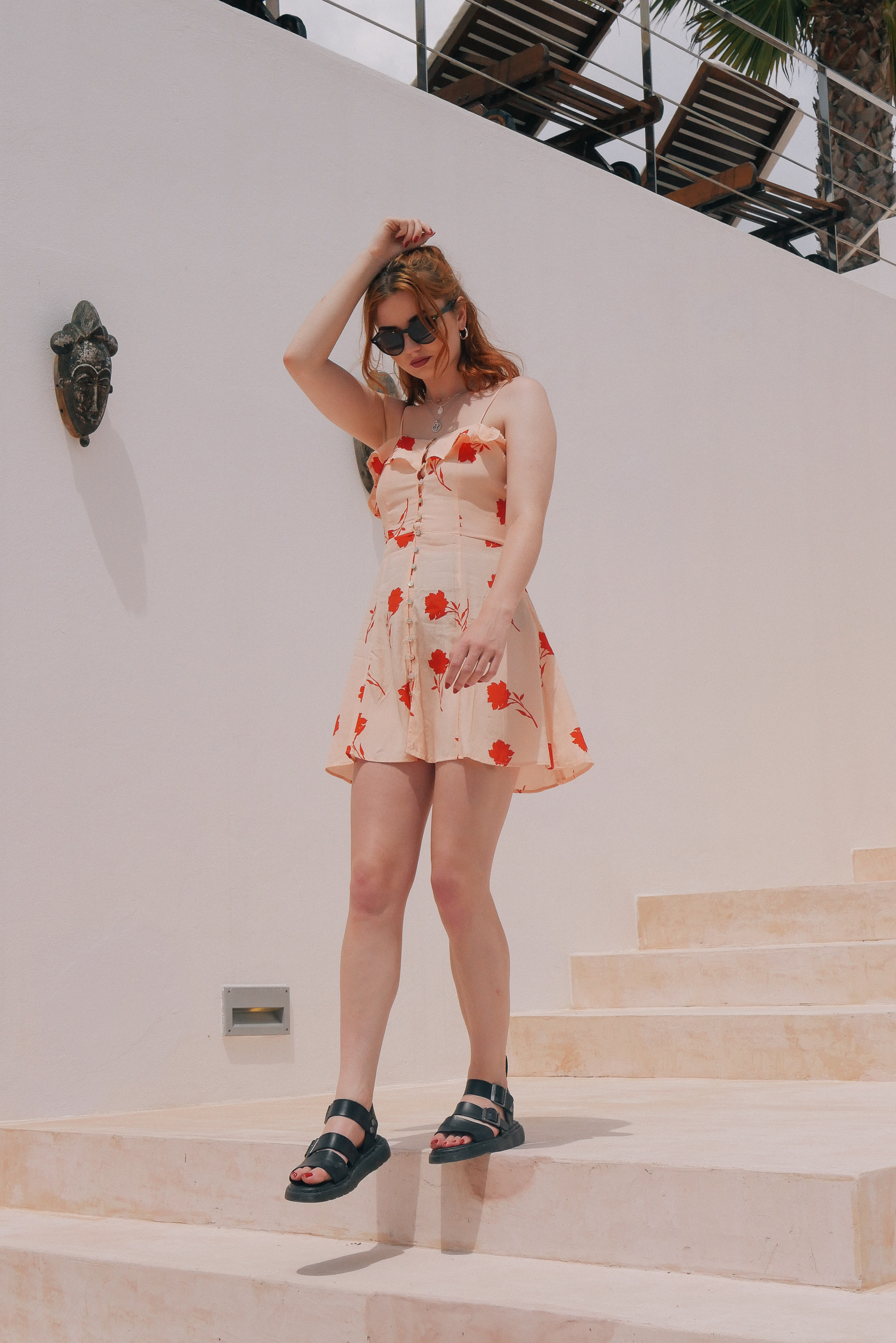 peach-floral-dress